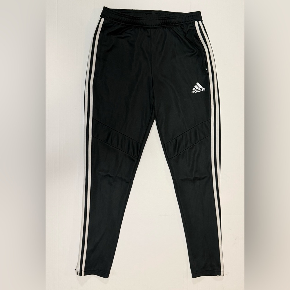 Adidas Women's Jogger Pants Size Medium Black Aeroready (0084) A3